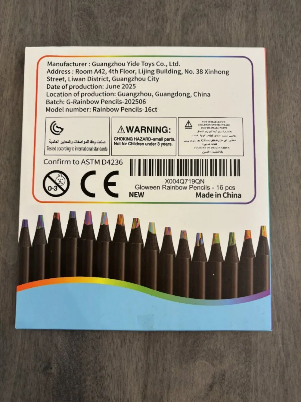 Rainbow colored pencils-2 packs NEW